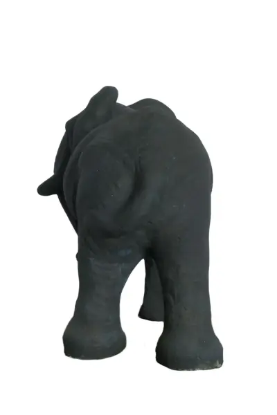 Product image 5 of the product “Elephant, 43cm Length | GRC (Glassfibre Reinforced Concrete), Bronze Finish ”